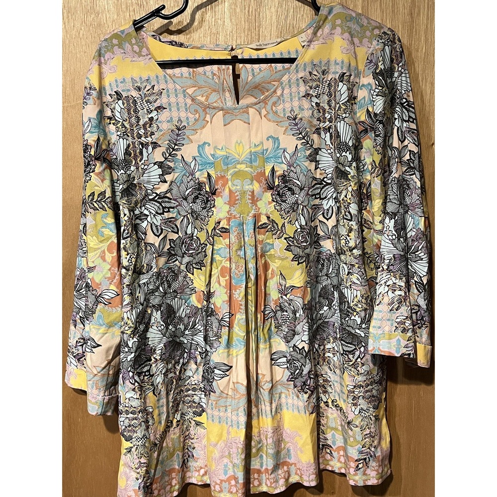 Soft Surroundings 14/16 L Blouse